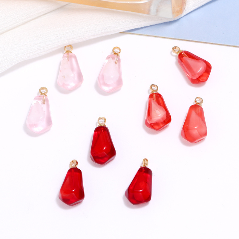 Resin Art Keychain - 10 pçs pingentes de resina de