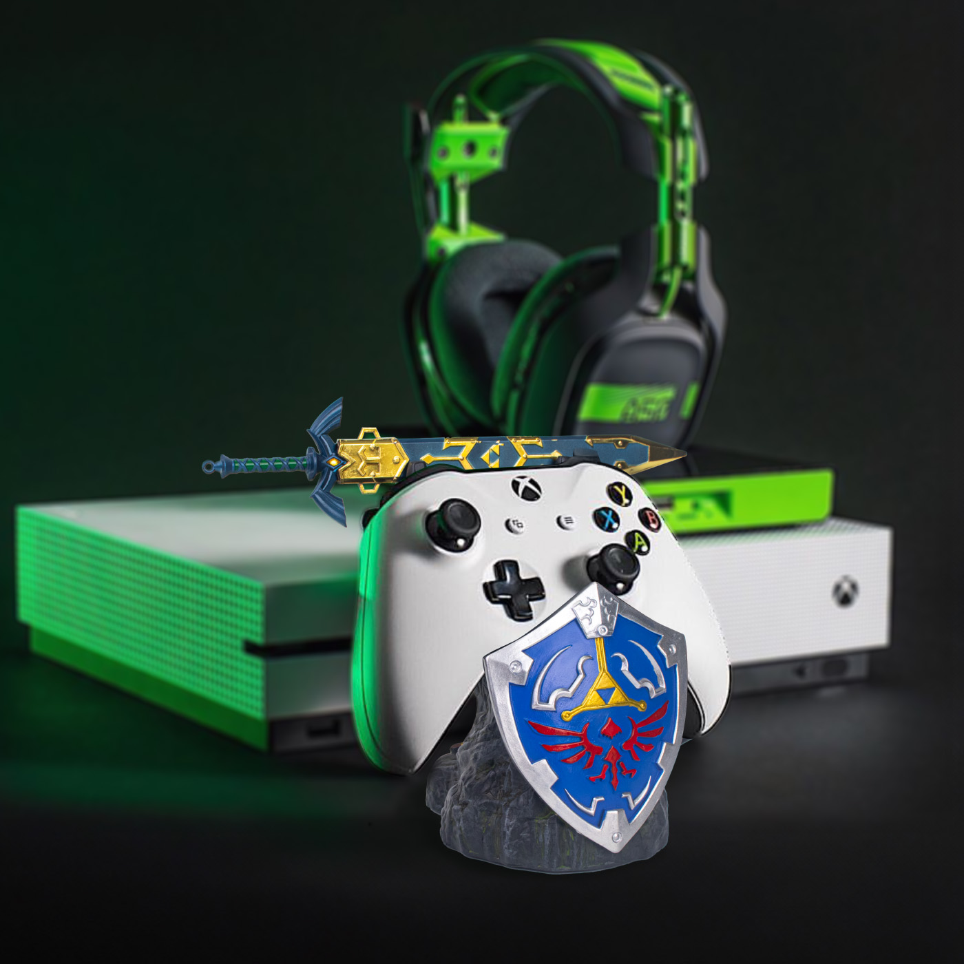 Resin Art Zelda - A lenda de zelda xbox ps5