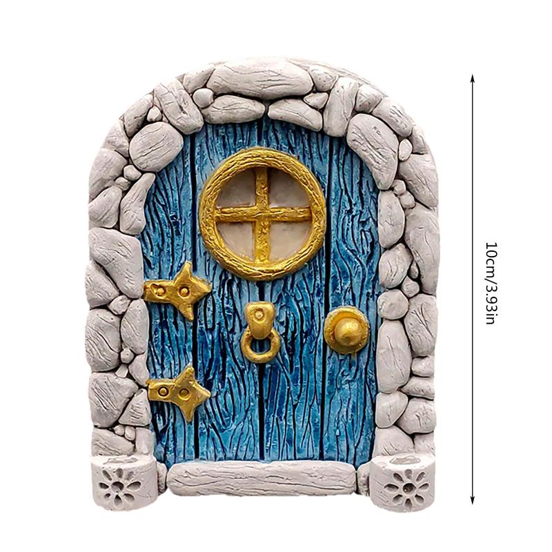 Resin Art And Wood - Porta de Fada Elfo para Jardim