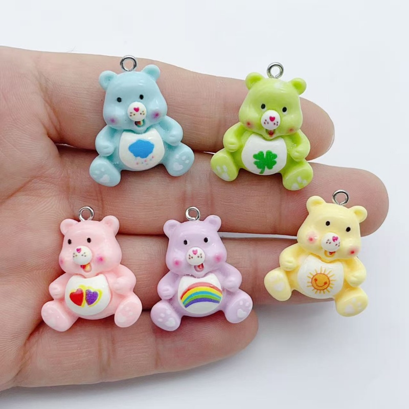 Resin Art Hanging - 10 peças de pingente de animal