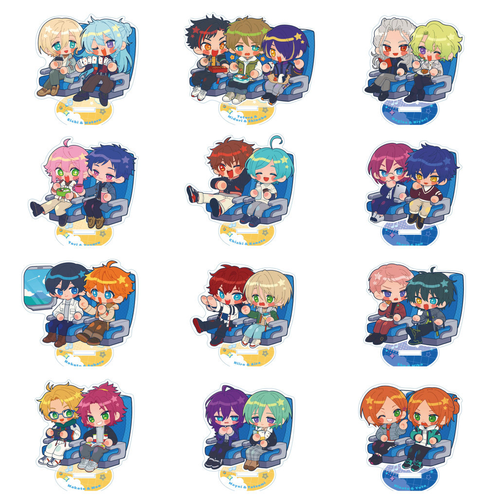 Resin Art Things - Figuras de Exibição Ensemble Stars, Suporte