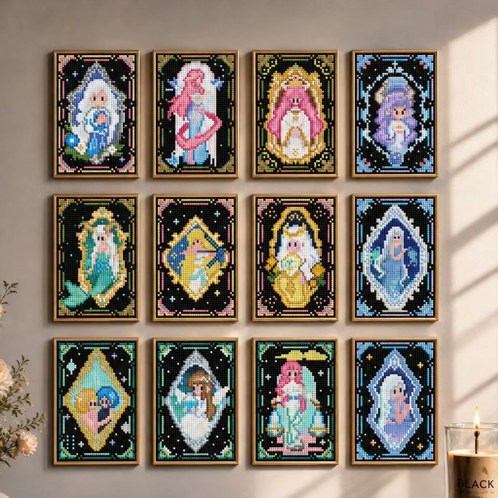 Resin Art Kits - Kit de Pintura em Diamante 5D