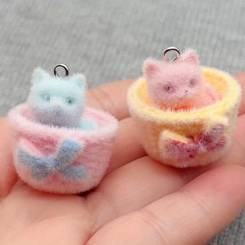 4 peças de pingente de gato em - Resin Art Love avaliação e preço
