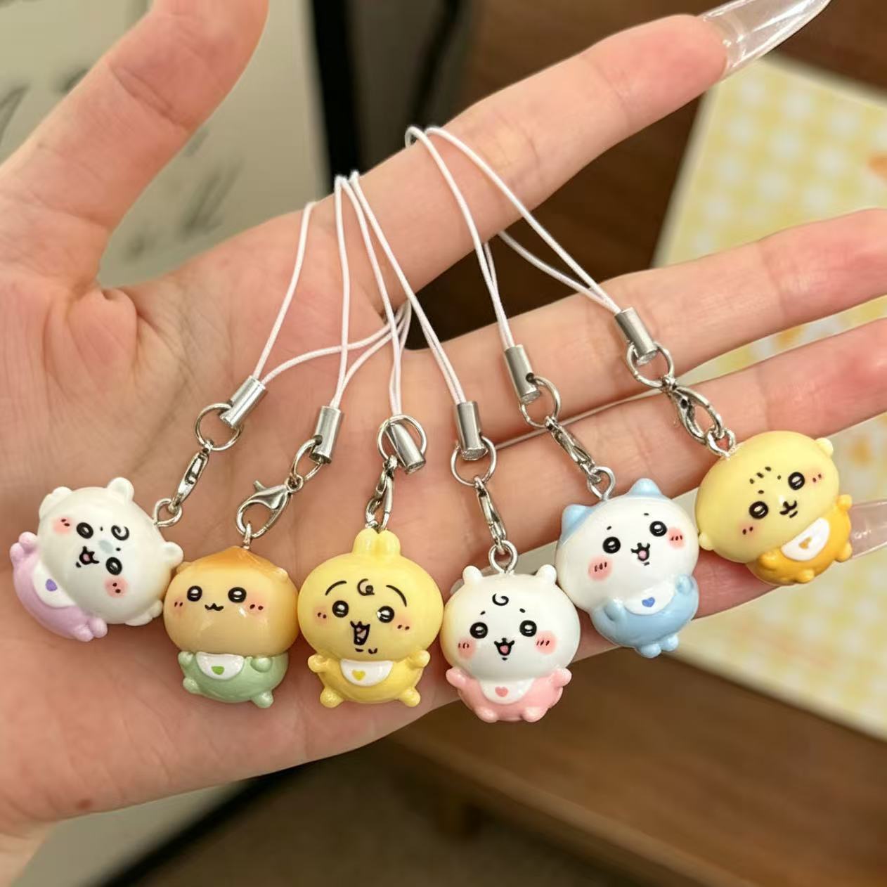 Pingente de Resina Kawaii Pequ - Resin Art Keychain avaliação e preço