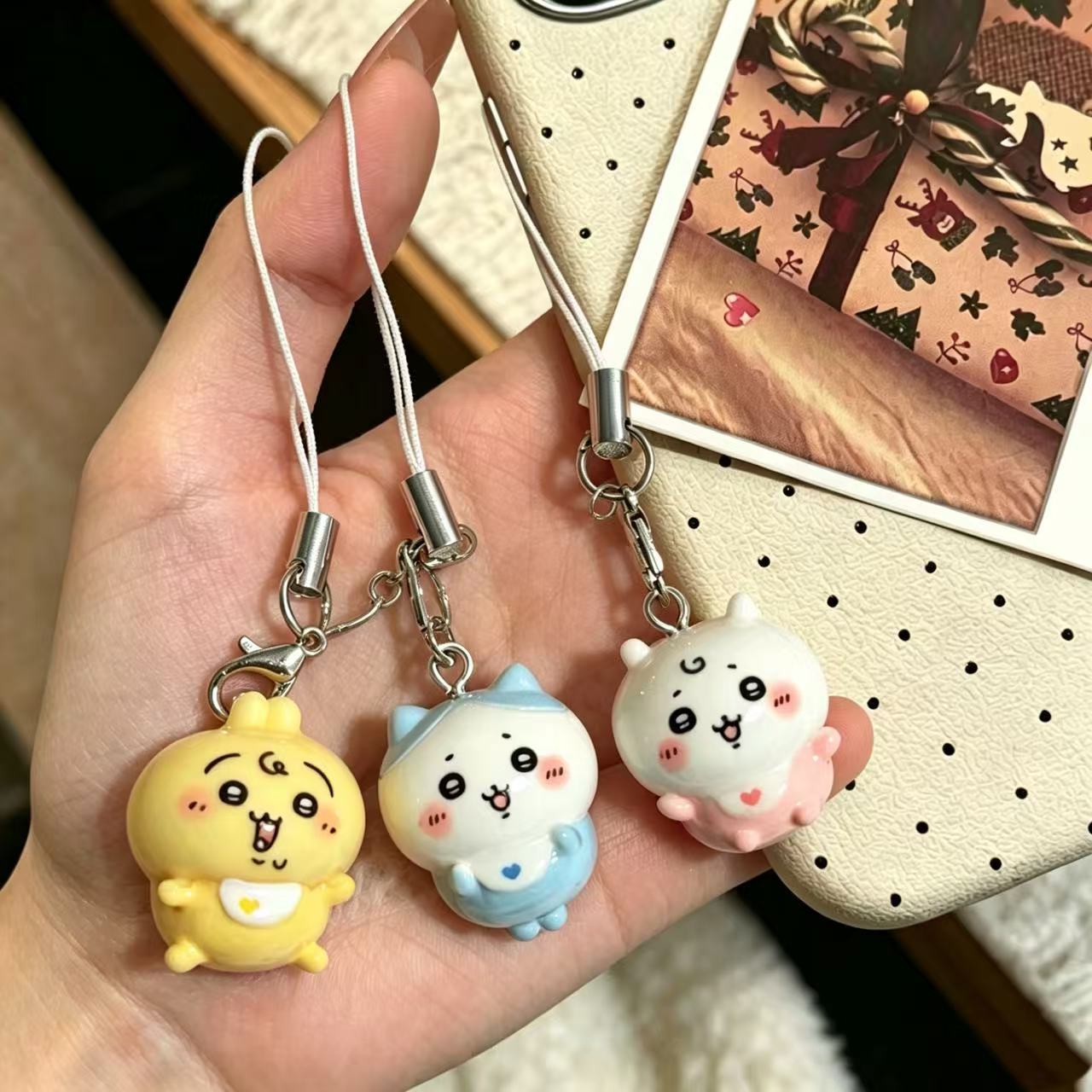 Pingente de Resina Kawaii Pequ - Resin Art Keychain avaliação e preço