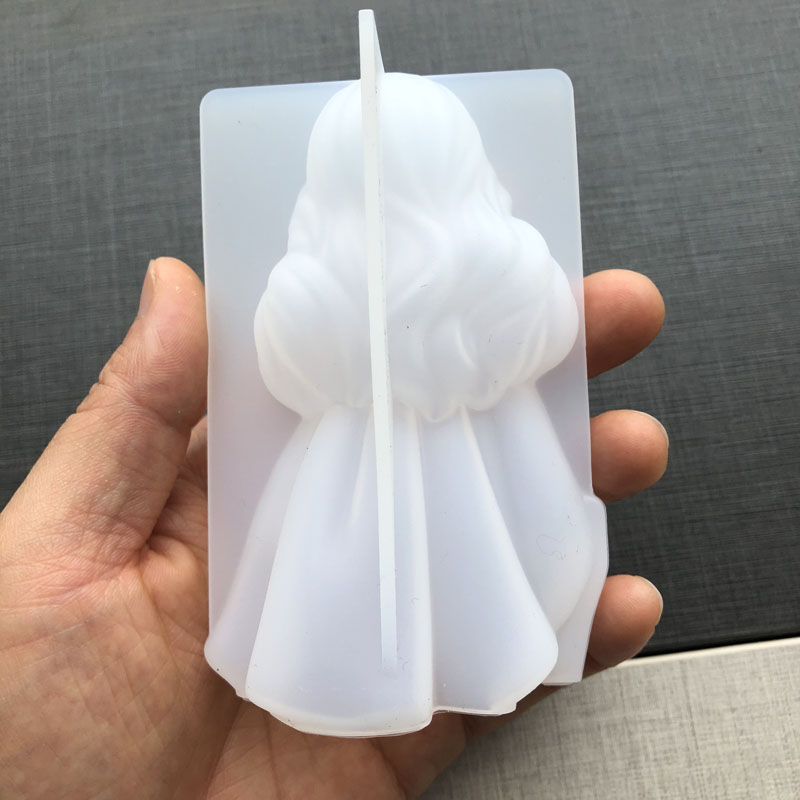 3d bonito princesa silicone ve - Resin Art Things avaliação e preço