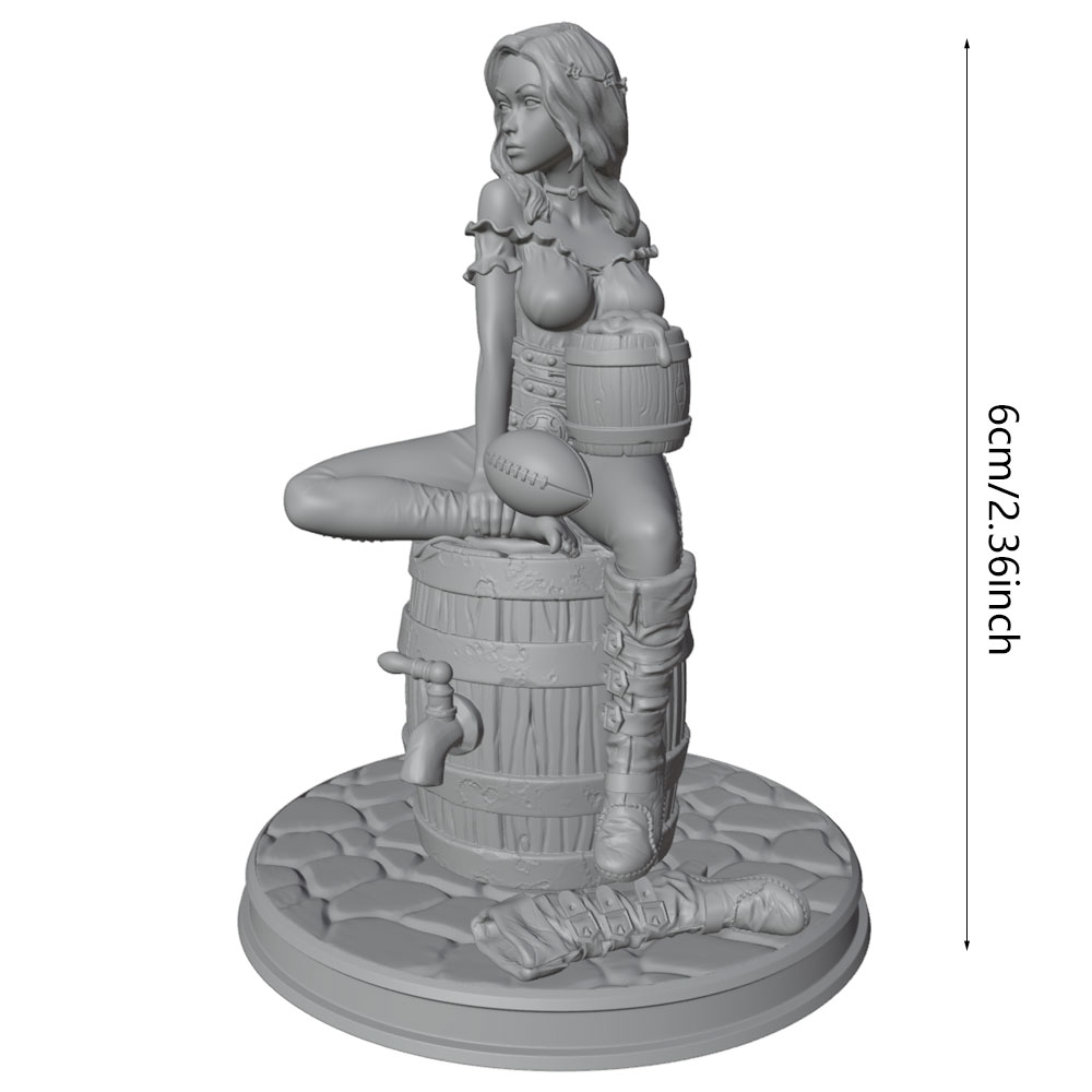 Estátua em Resina em Miniatura - Resin Art And Wood avaliação e preço