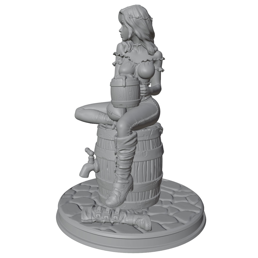 Estátua em Resina em Miniatura - Resin Art And Wood avaliação e preço