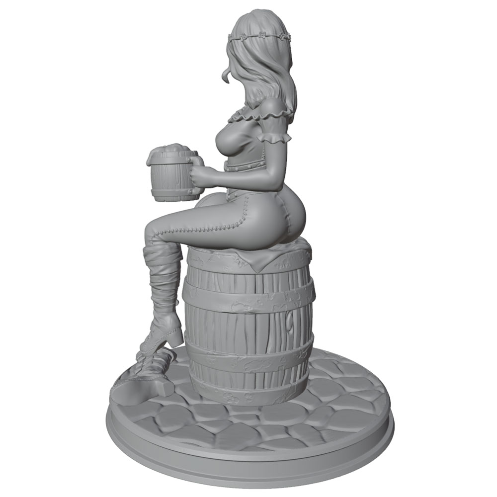 Estátua em Resina em Miniatura - Resin Art And Wood avaliação e preço