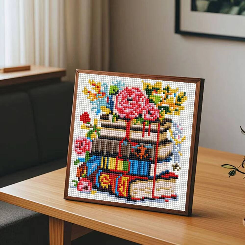 Huacan 12 pçs paisagem mini pi - Resin Art Guide Book avaliação e preço