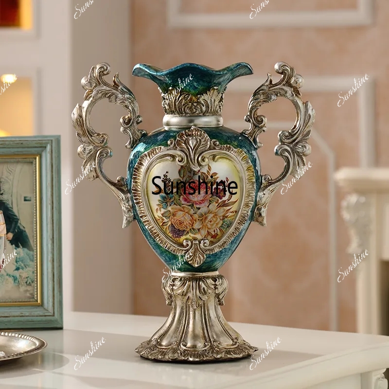 Vaso de resina de palácio de l - Resin Art Gift For Wedding avaliação e preço