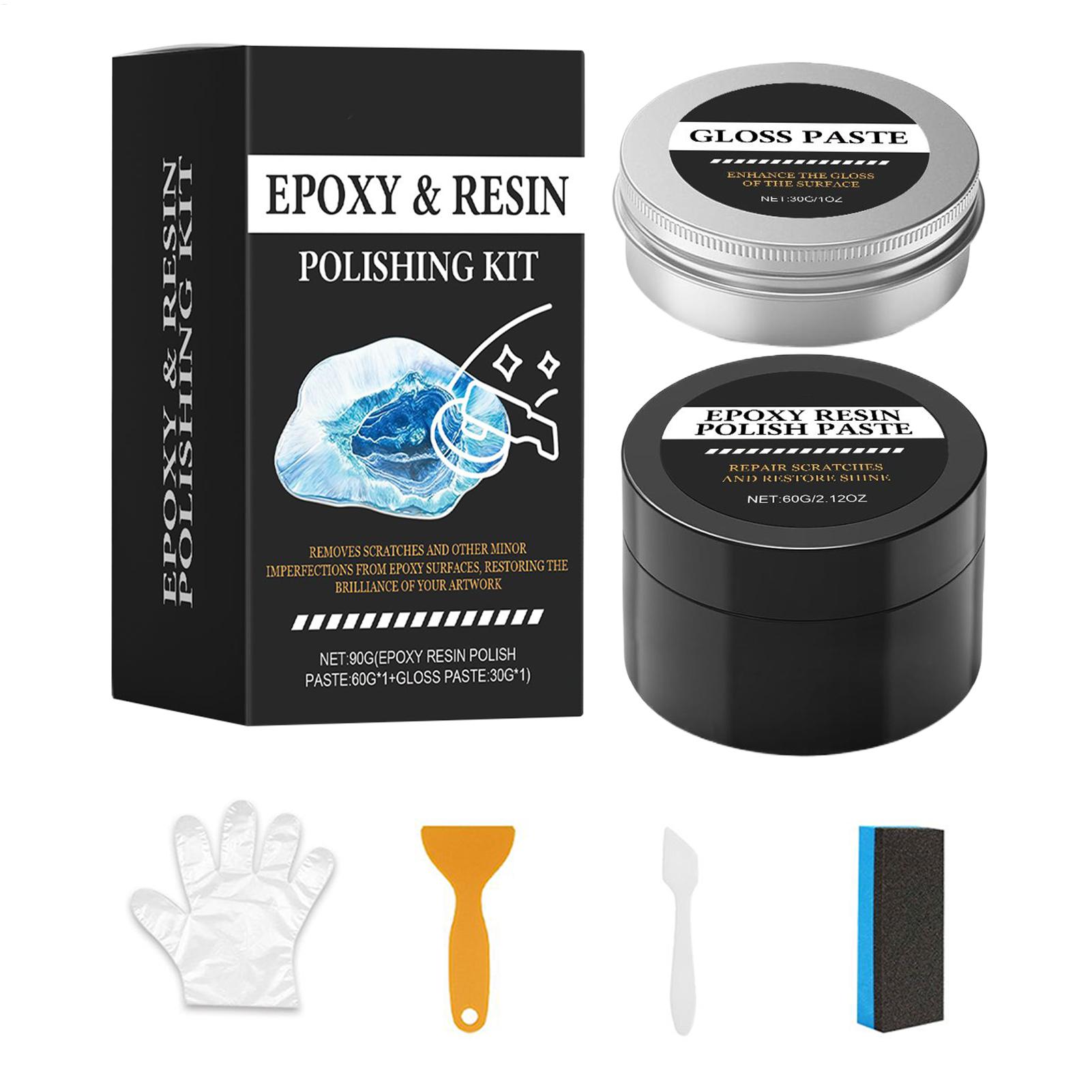 Resina epóxi pasta de poliment - Resin Art Kits avaliação e preço