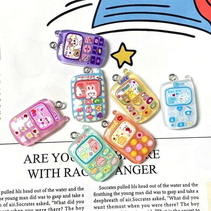 10 peças de pingentes de resin - Resin Art Keychain avaliação e preço