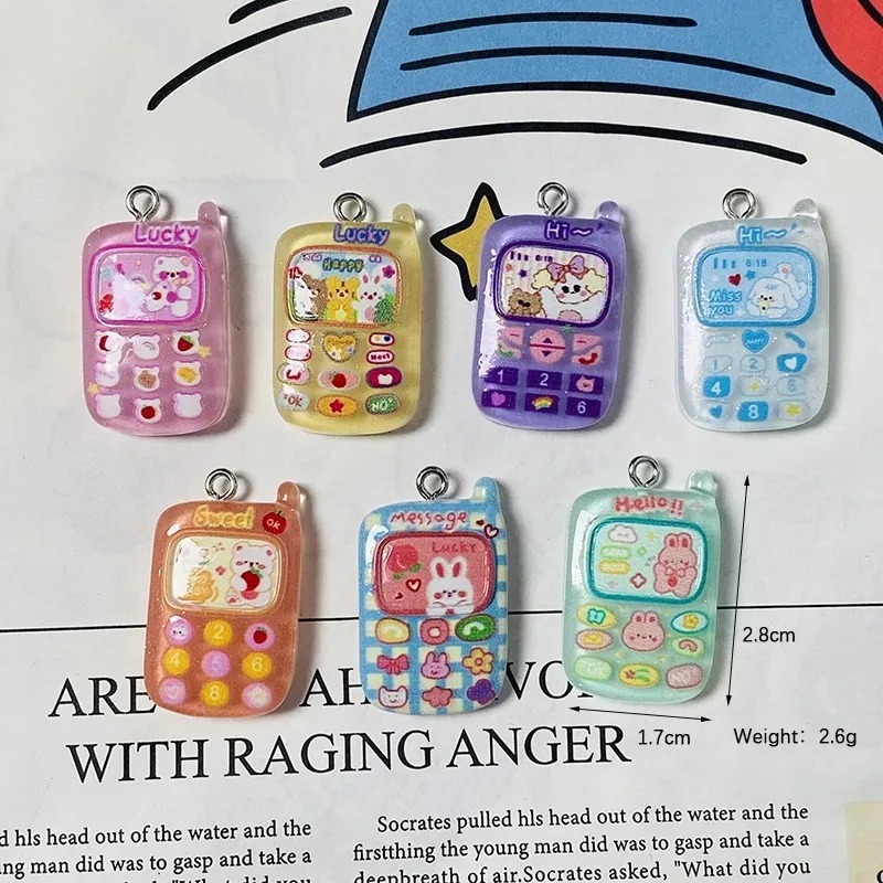 10 peças de pingentes de resin - Resin Art Keychain avaliação e preço