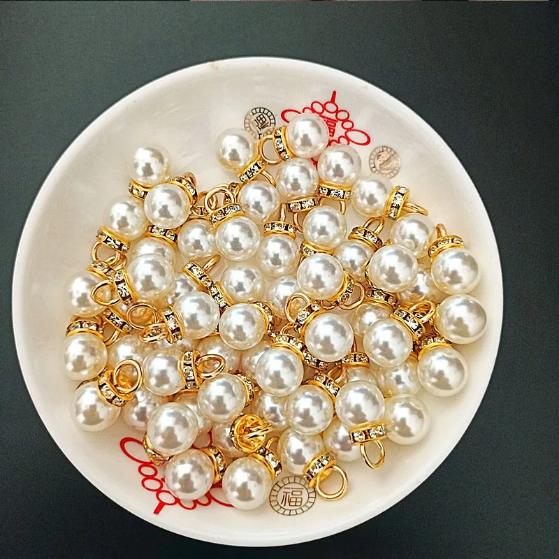 30 pçs redondo pérola diamante - Resin Art Gift For Wedding avaliação e preço
