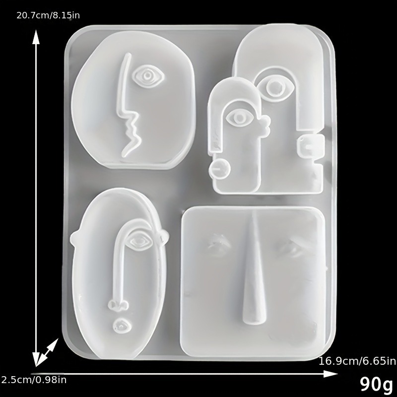 Molde de silicone para resina, - Resin Artist avaliação e preço