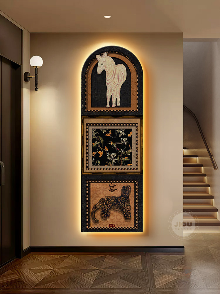 Pintura Decorativa Art Déco pa - Resin Art On Wood avaliação e preço