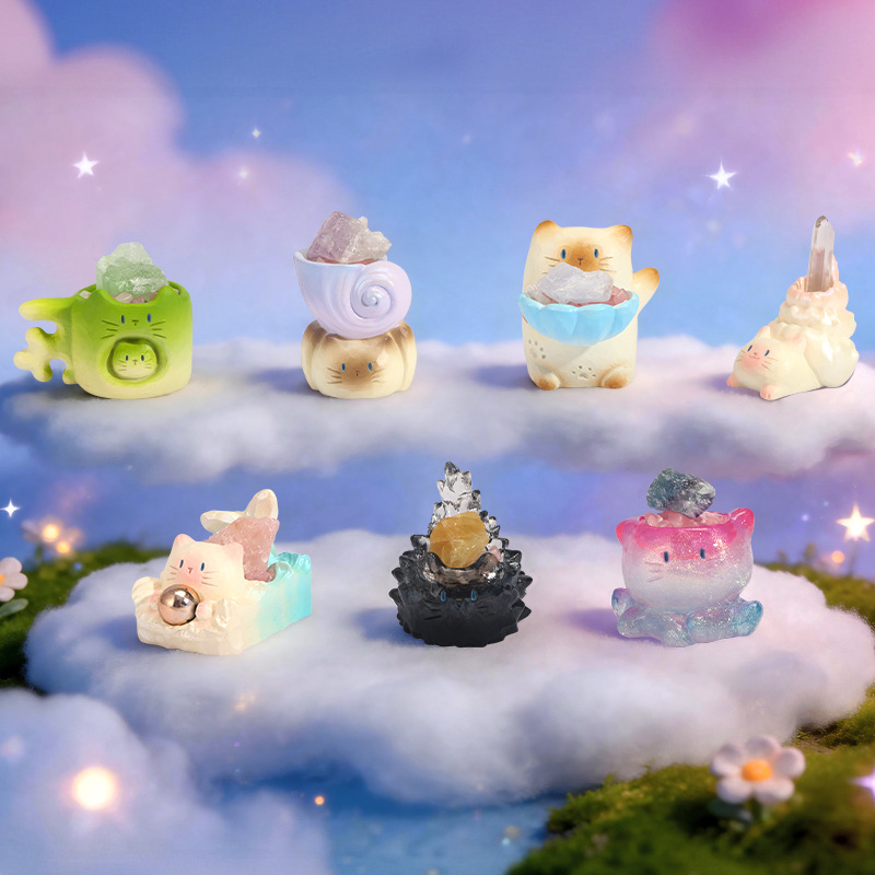 Cat Pai Sea Energy Series: Cai - Resin Artist avaliação e preço