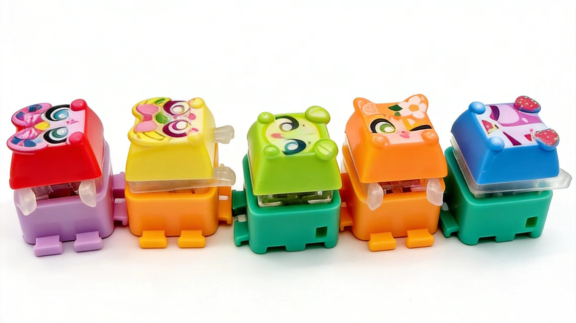 Chaveiro Fidget Keycap com LED - Resin Art Keychain avaliação e preço