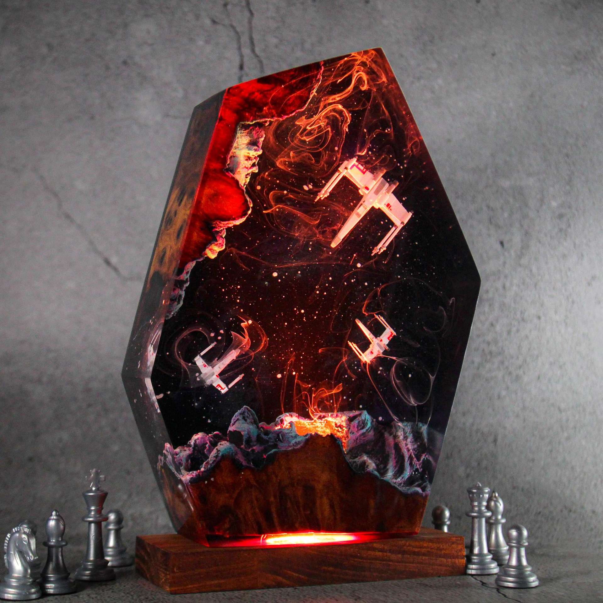 Itens personalizados luz de me - Resin Artist avaliação e preço