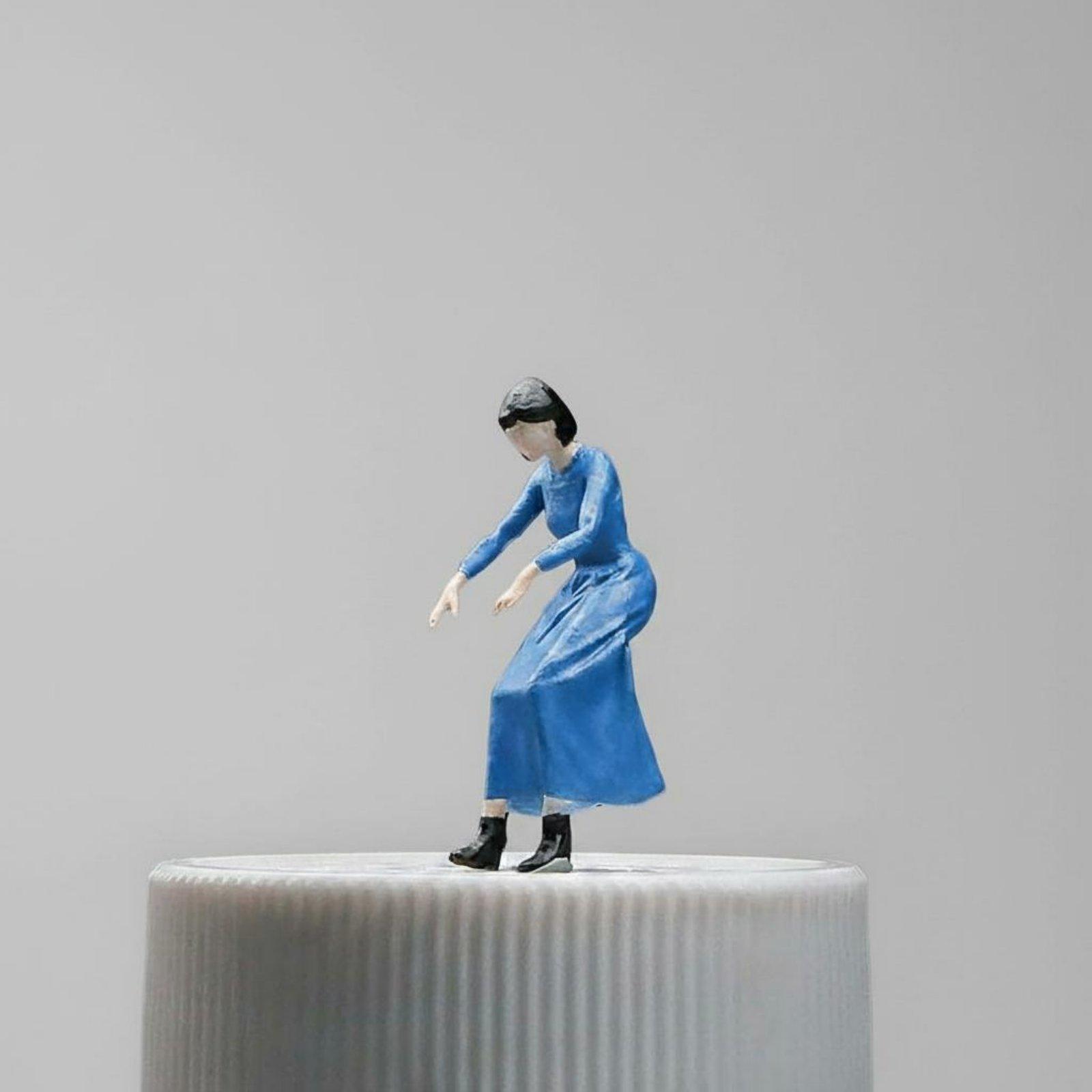 Figura de Piano em Miniatura,  - Resin Artist avaliação e preço