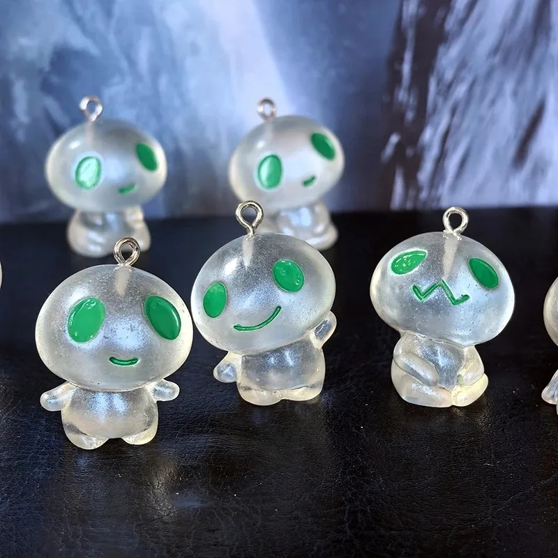 7 peças de pingentes de resina - Resin Art Keychain avaliação e preço