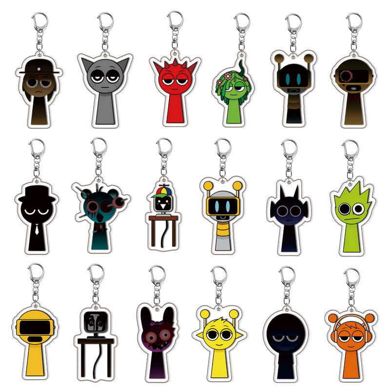 Incredibox Sprunky Beats Rhyth - Resin Art Keychain avaliação e preço