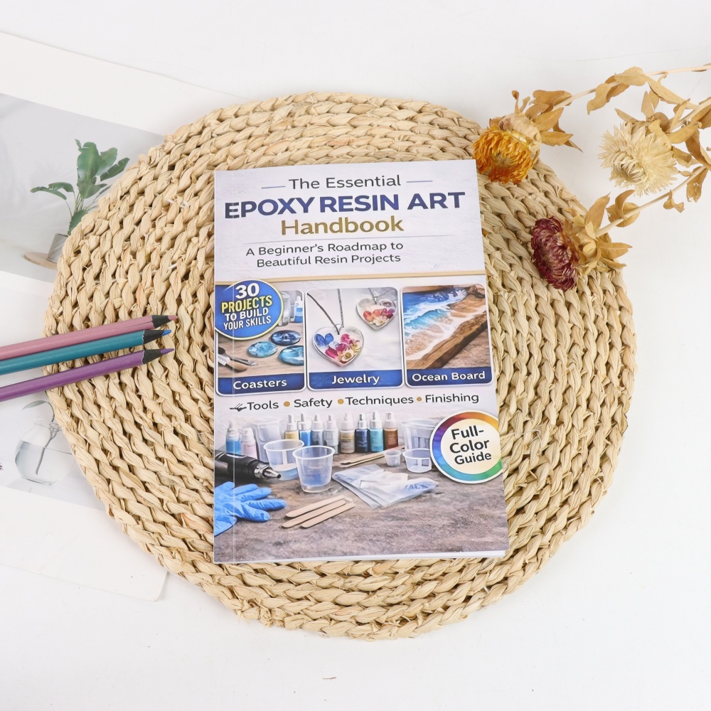 Manual de Arte com Resina Epóx - Resin Art Guide Book avaliação e preço