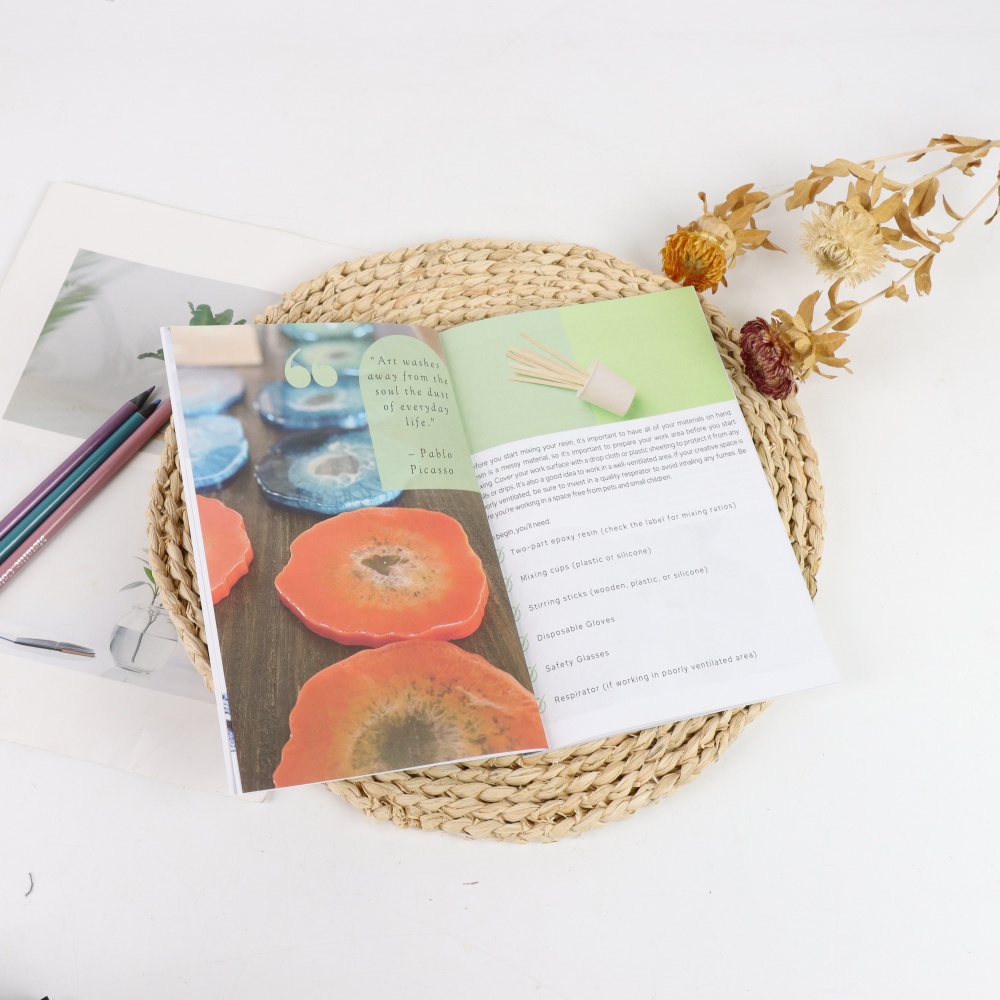 Manual de Arte com Resina Epóx - Resin Art Guide Book avaliação e preço