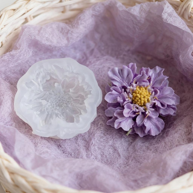 1 molde de silicone para flore - Resin Artist avaliação e preço