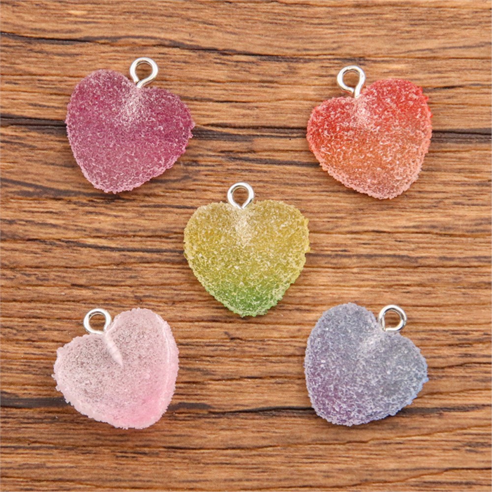 20 pçs cor gradiente doces res - Resin Art Love avaliação e preço