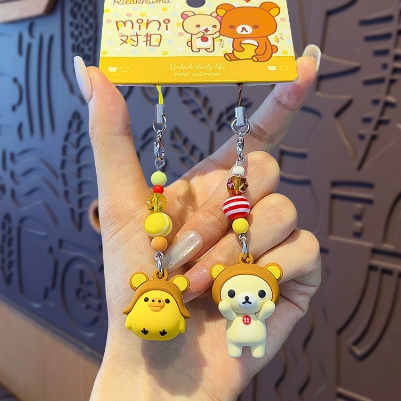 Chaveiro Fofo Rilakkuma Korila - Resin Art Hanging avaliação e preço
