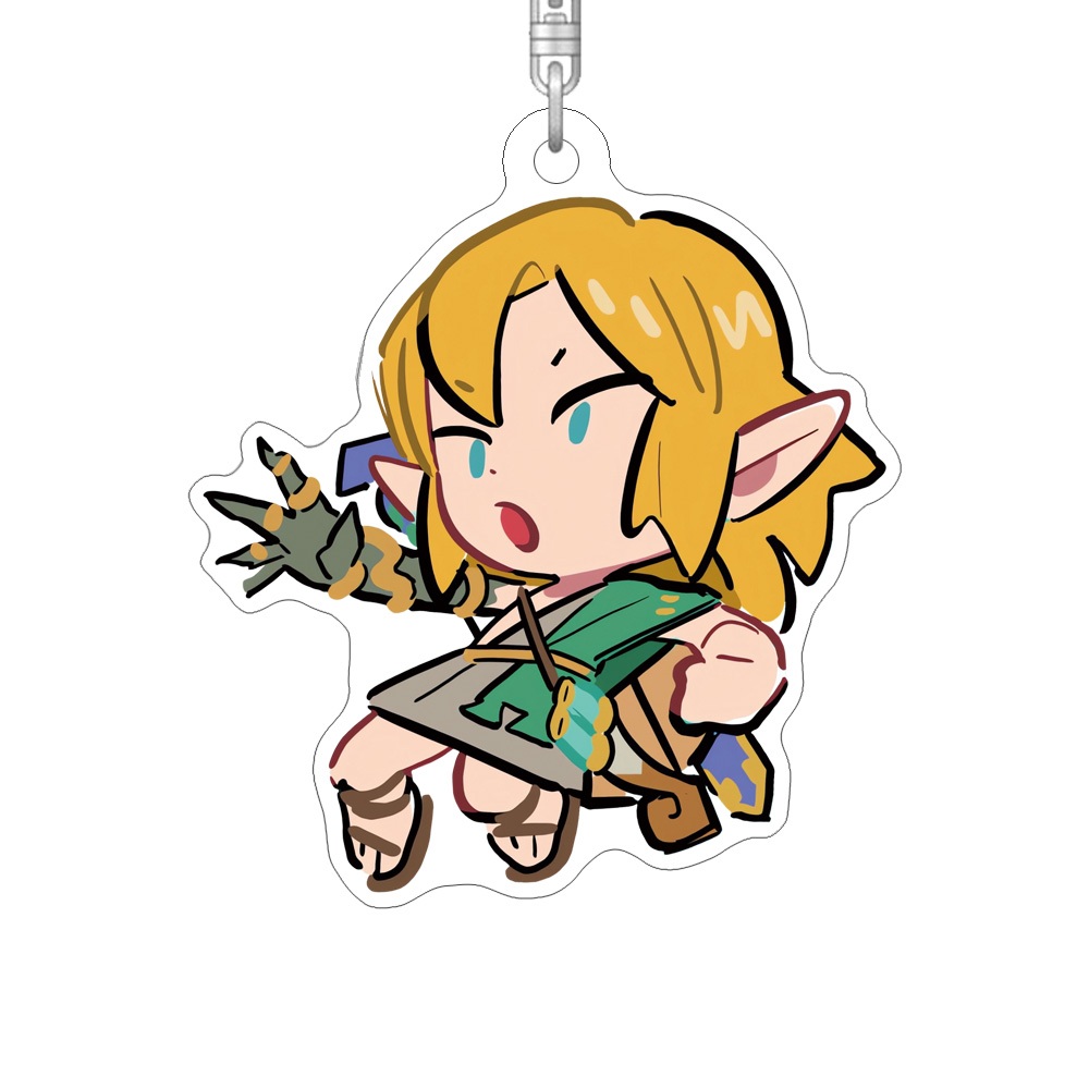 Chaveiro de Acrílico The Legen - Resin Art Zelda avaliação e preço