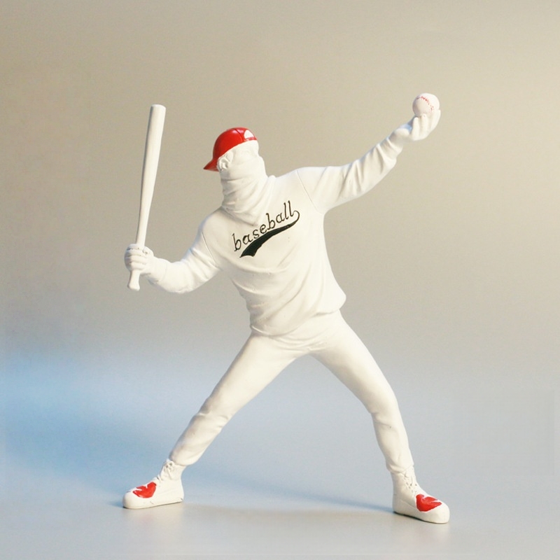 Estátua de Arte Banksy, Figuri - Resin Art Gift For Wedding avaliação e preço